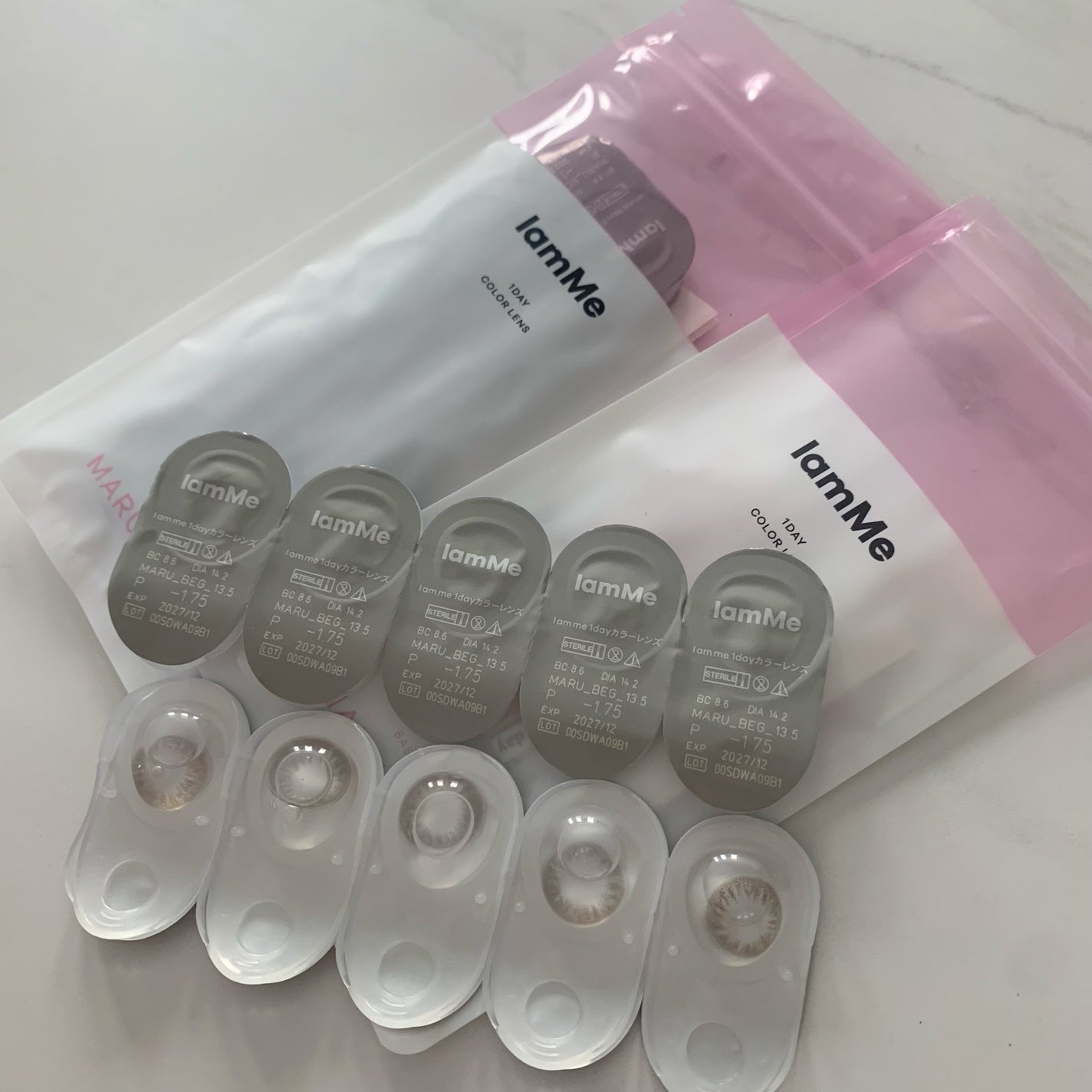 MARU-MARU/IamMe/カラーコンタクトレンズを使ったクチコミ(3枚目)