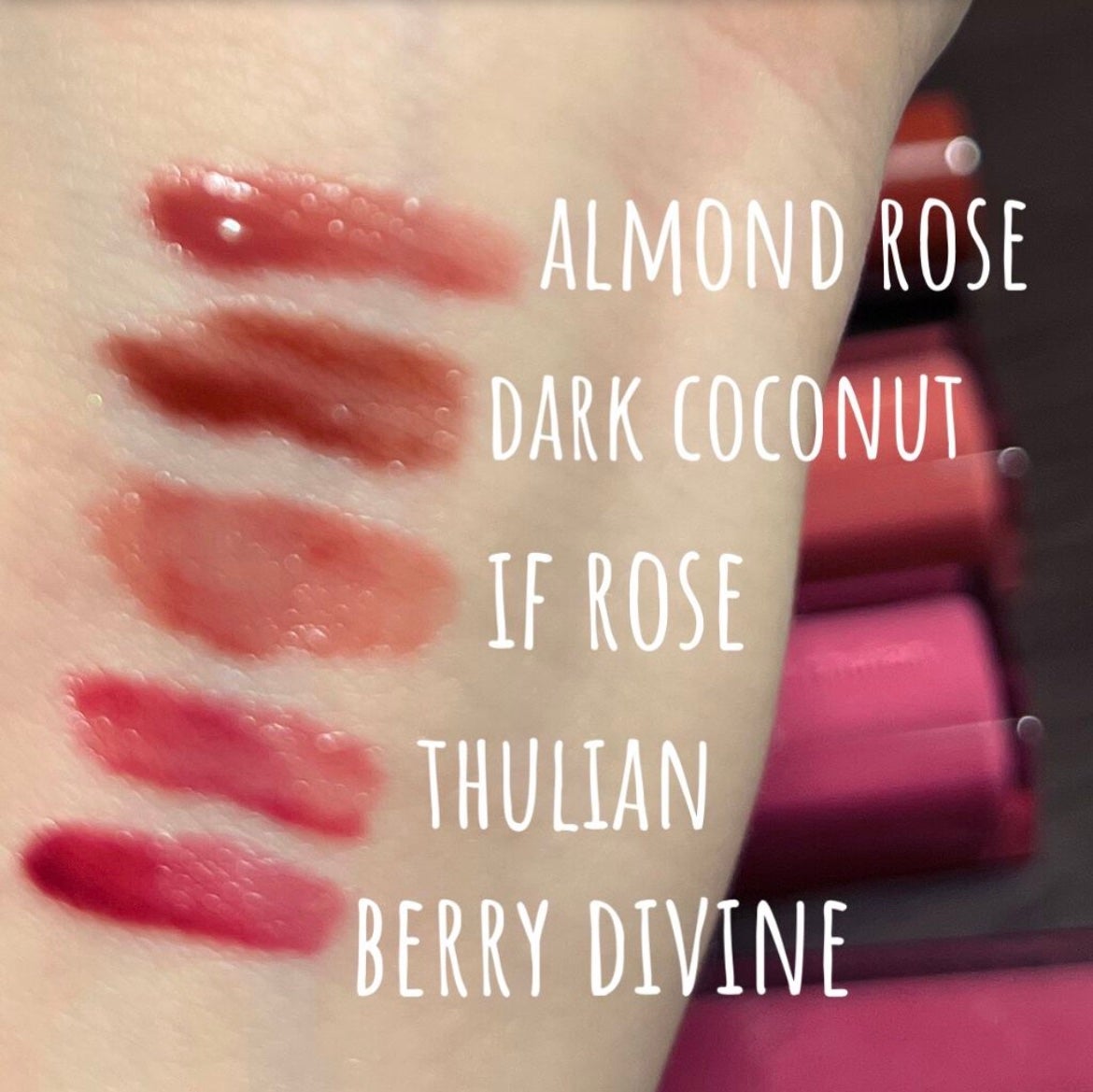 ジューシーラスティングティント/rom&nd/リップティントを使ったクチコミ(1枚目)