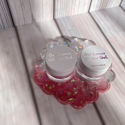 ゲットルーズグリッタージェル/unleashia/グリッターを使ったクチコミ(7枚目)
