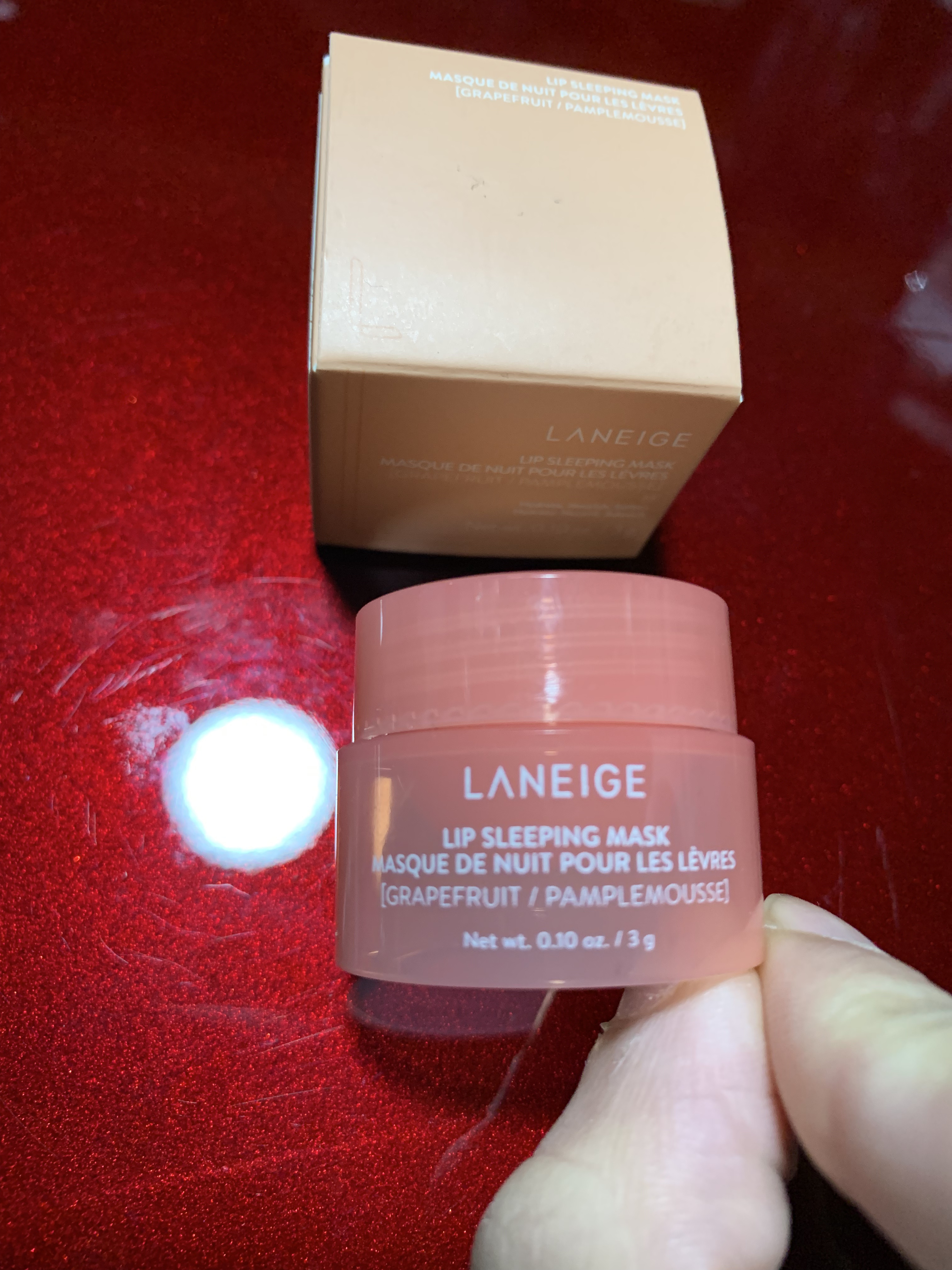 リップスリーピングマスク/LANEIGE/リップバームを使ったクチコミ（1枚目）