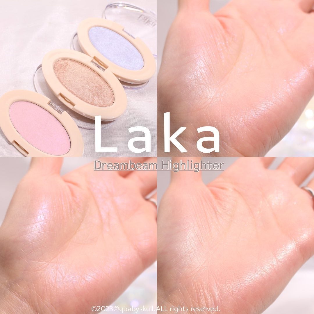 ドリームビームハイライター/Laka/パウダーハイライトを使ったクチコミ(8枚目)