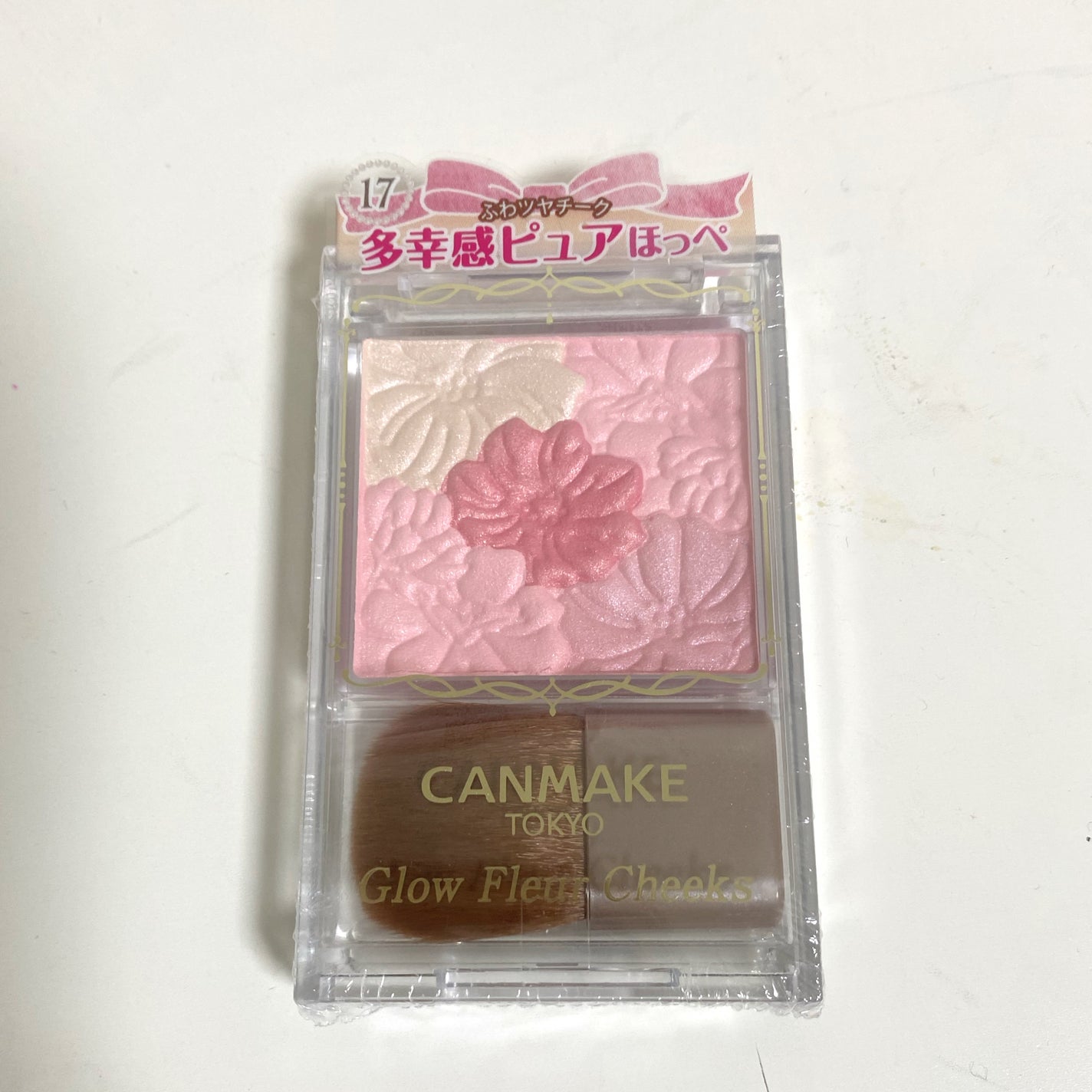 グロウフルールチークス/キャンメイク/パウダーチークを使ったクチコミ(1枚目)