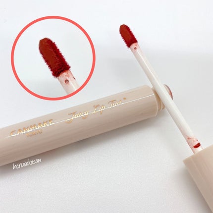 ジューシーリップティント/キャンメイク/口紅を使ったクチコミ(6枚目)