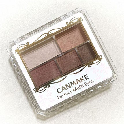パーフェクトマルチアイズ/キャンメイク/アイシャドウパレットを使ったクチコミ(1枚目)
