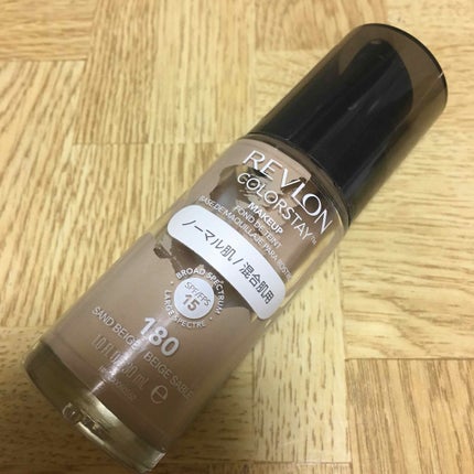 カラーステイ メイクアップ/REVLON/リキッドファンデーションを使ったクチコミ(1枚目)