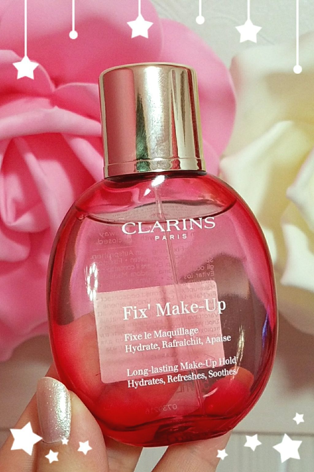 フィックス メイクアップ/CLARINS/ミスト状化粧水を使ったクチコミ（1枚目）