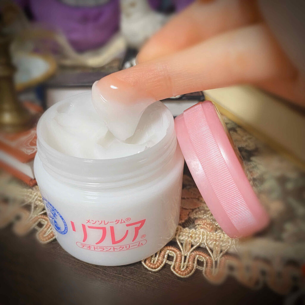 メンソレータム リフレア デオドラントクリーム/リフレア/デオドラント・制汗剤を使ったクチコミ（2枚目）