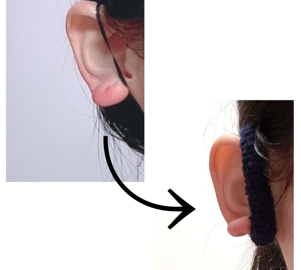 布ゴム/セリア/ヘアアクセサリーを使ったクチコミ(2枚目)