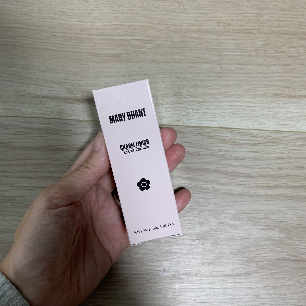 チャーム フィニッシュ  02 ライトベージュ/MARY QUANT/クリーム・エマルジョンファンデーションを使ったクチコミ（1枚目）