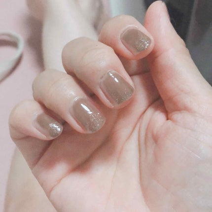 グロッシーコート/スキューズミー/オールインワンネイルを使ったクチコミ(2枚目)