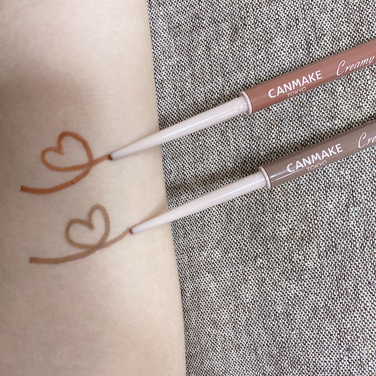 クリーミータッチライナー/キャンメイク/ジェルアイライナーを使ったクチコミ(3枚目)