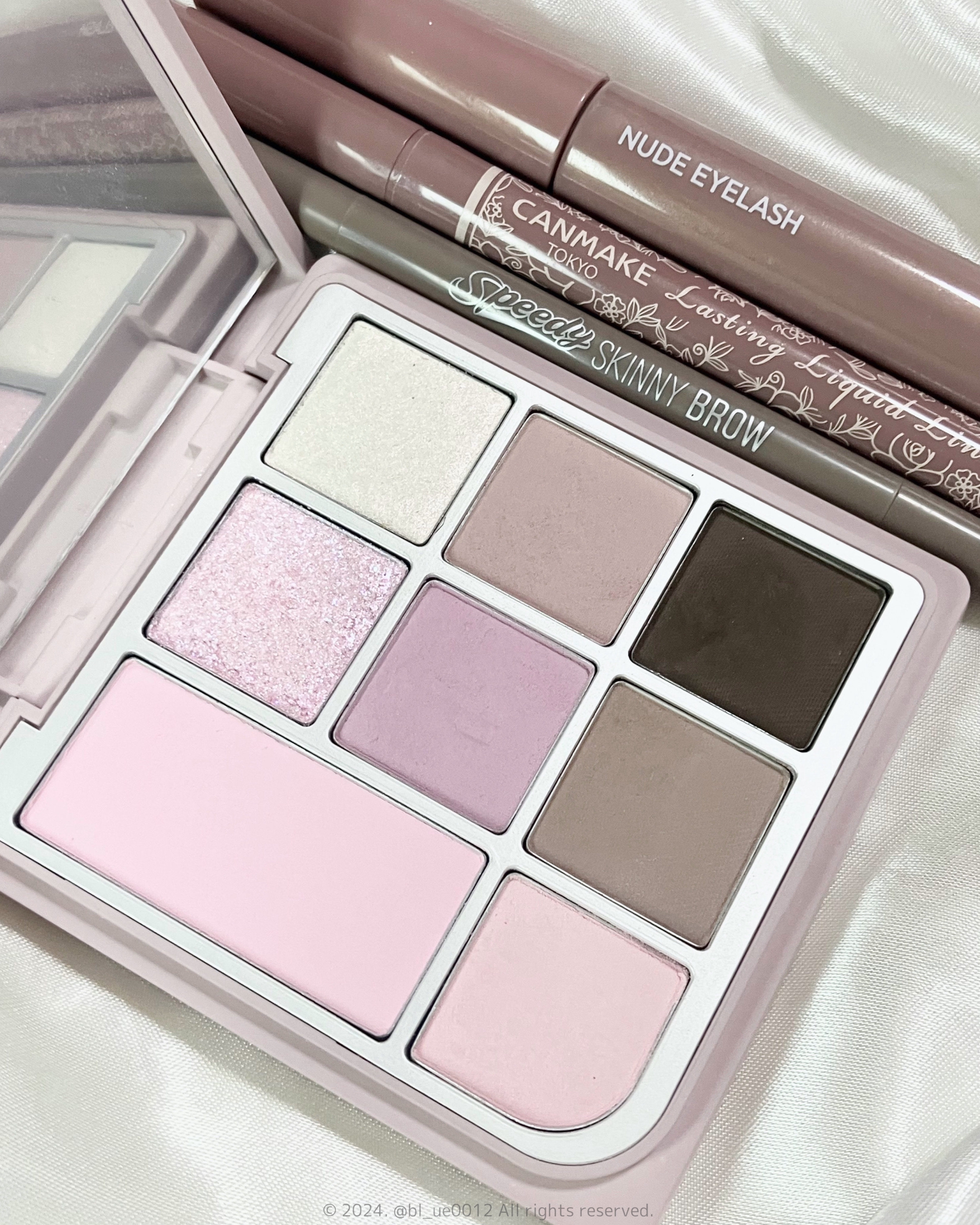 ドットオンムードアイパレット 07 クールミューズファセット/Heart Percent/アイシャドウパレットを使ったクチコミ（2枚目）