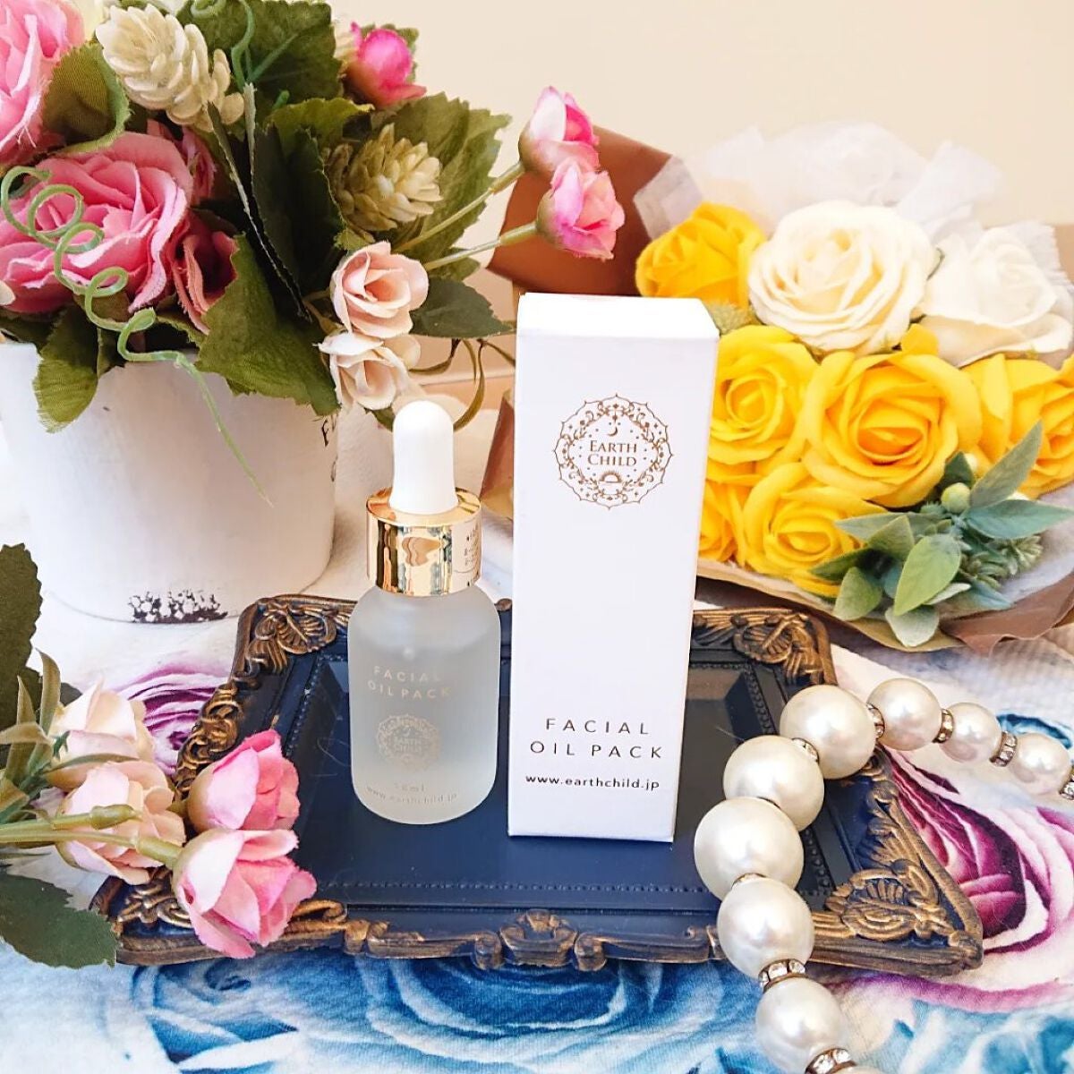 フェイシャル オイル パック/EARTHCHILD/フェイスオイルを使ったクチコミ(1枚目)