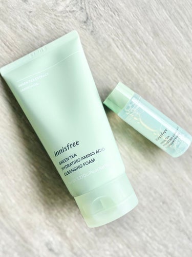 グリーンティー アミノ　フォームクレンザー/innisfree/洗顔フォームを使ったクチコミ（1枚目）