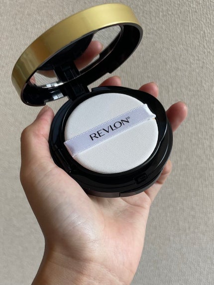 カラーステイ クッション ロングウェア ファンデーション 004 バフ/明るい肌色/REVLON/クッションファンデーションを使ったクチコミ(2枚目)