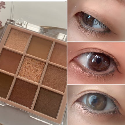 KEYBO FALL IN LOVE SHADOW PALETTE/keybo/アイシャドウパレットを使ったクチコミ(6枚目)