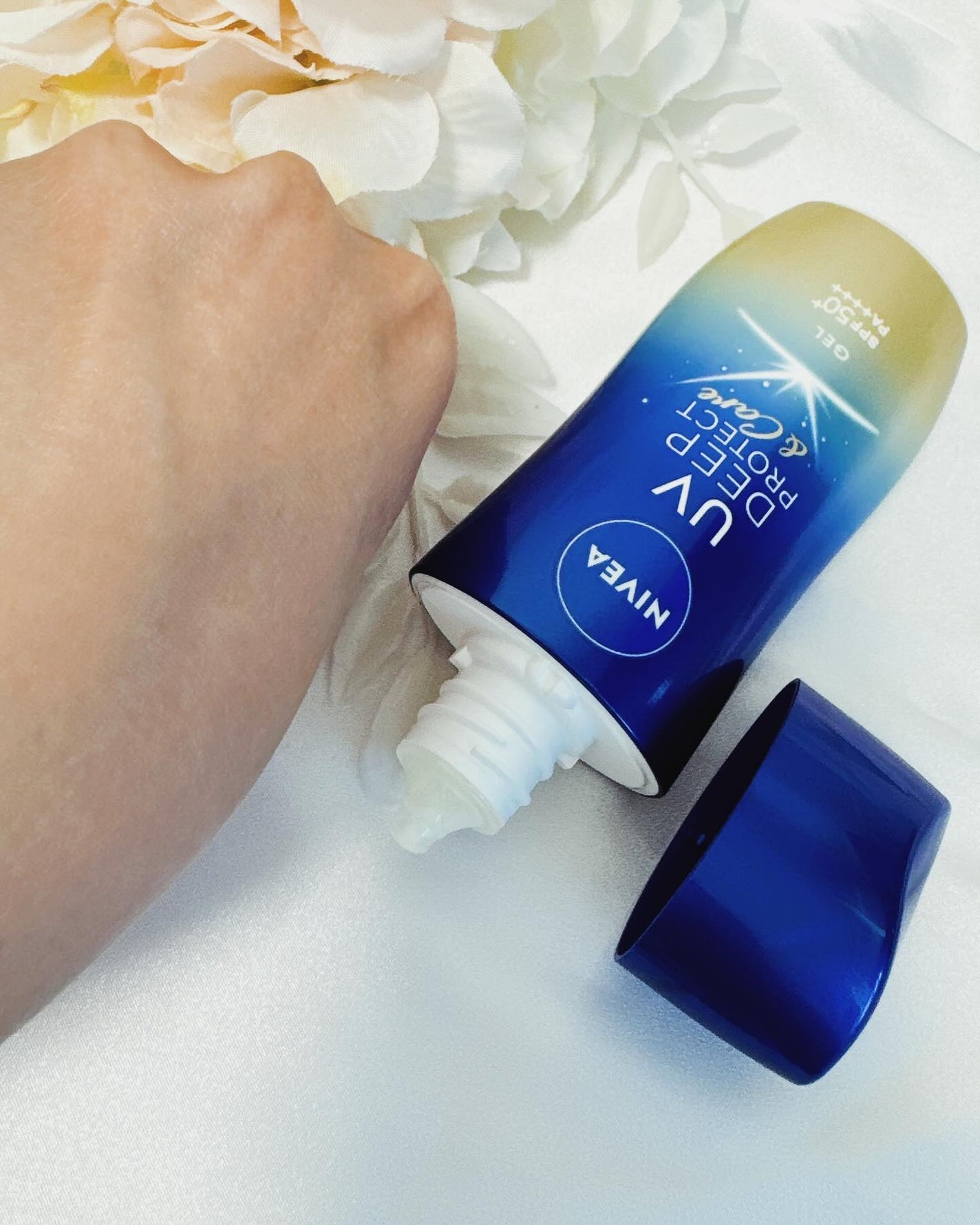 ニベアUV ディープ プロテクト&ケア ジェル/ニベア/日焼け止めジェルを使ったクチコミ(3枚目)