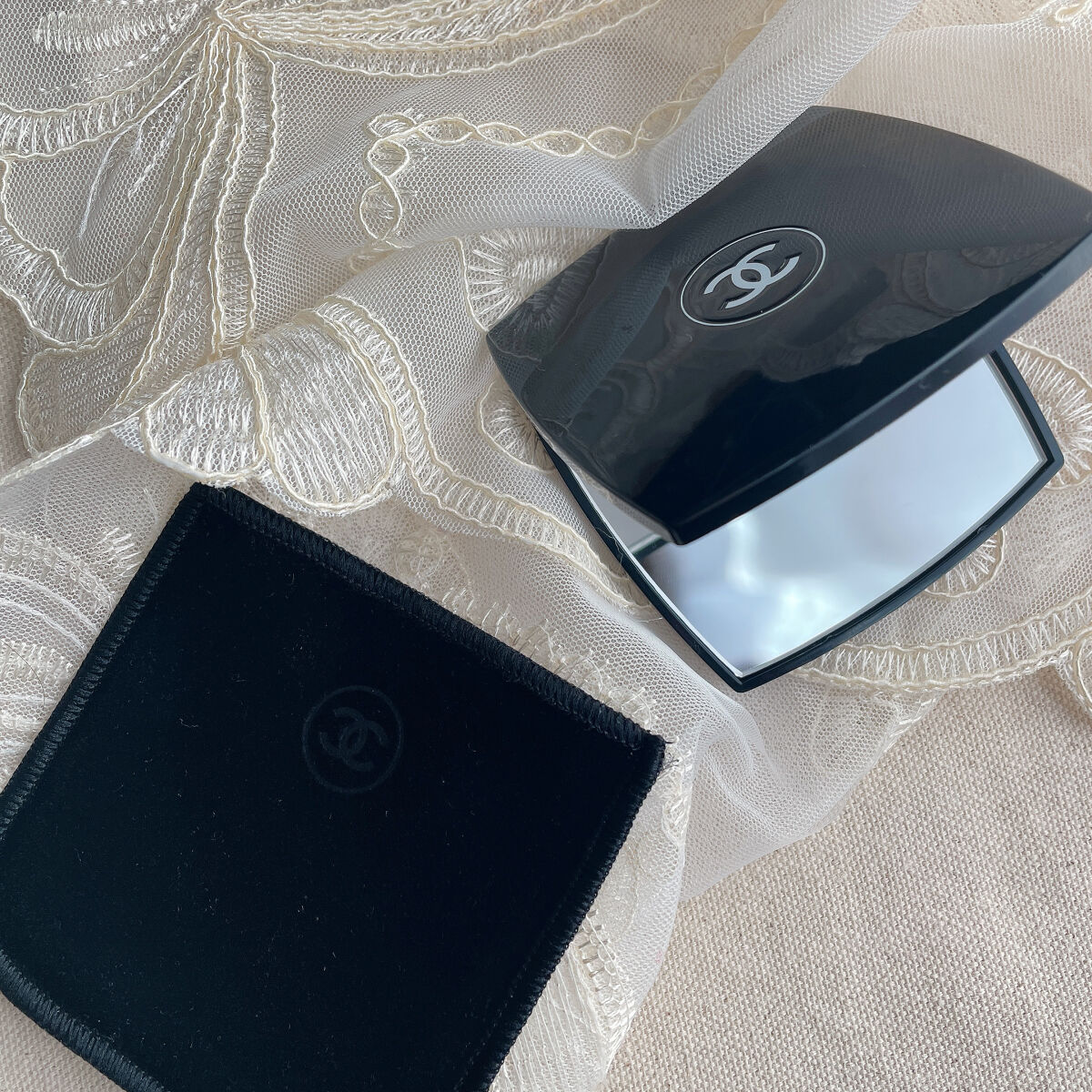 ミロワール ドゥーブル ファセット/CHANEL/その他化粧小物を使ったクチコミ（2枚目）