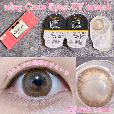 ワンデーキャラアイ カラーシリーズ/Cara Eyes/ワンデー（１DAY）カラコンを使ったクチコミ（1枚目）