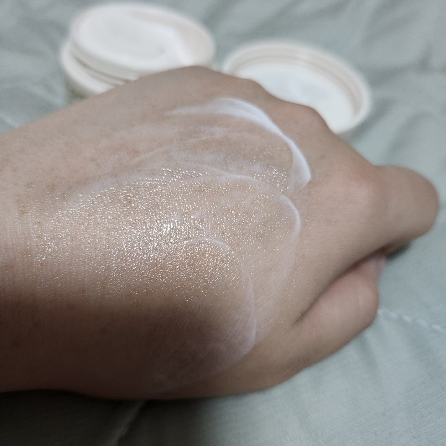 デイスキンコンフォート/excel/フェイスクリームを使ったクチコミ(5枚目)