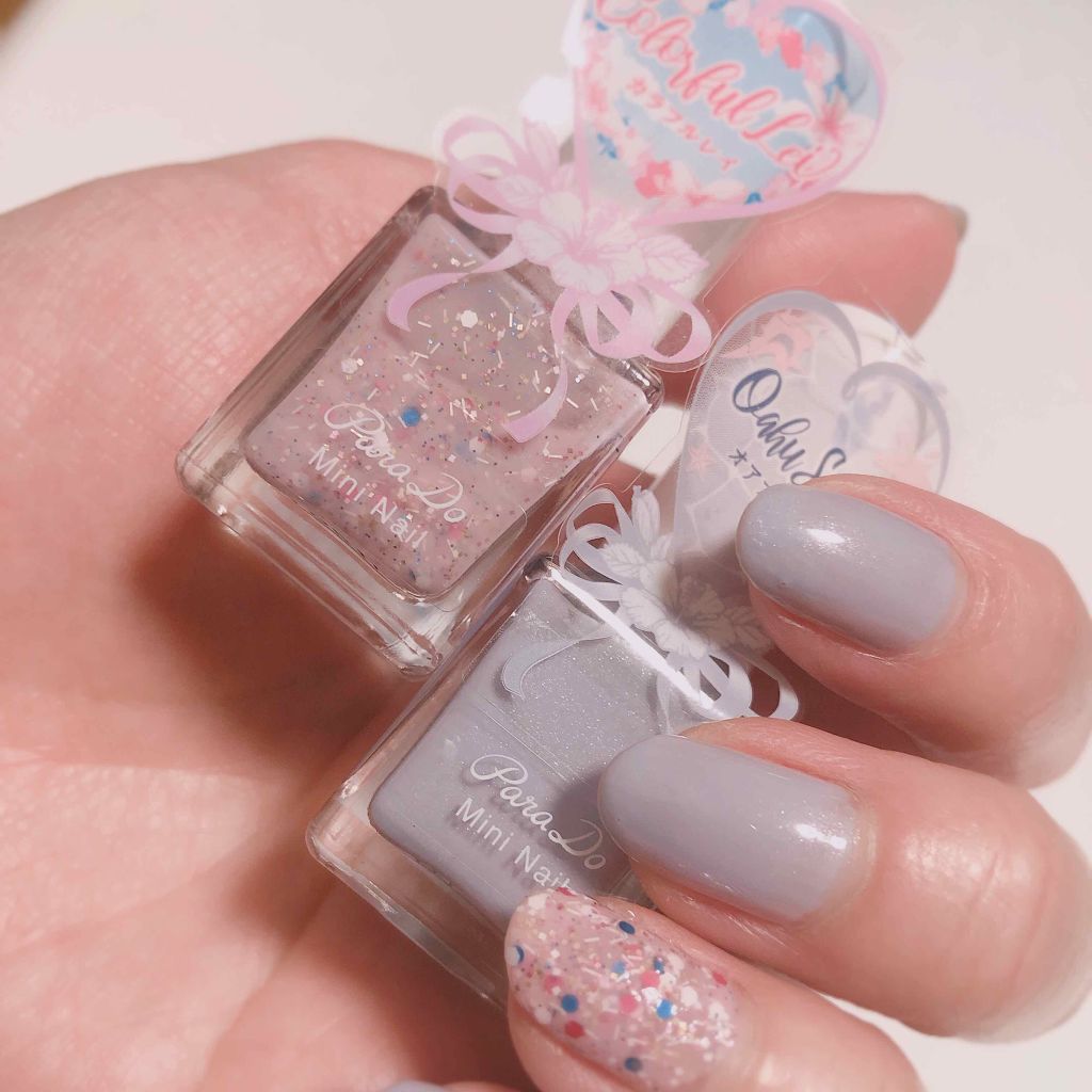 ミニネイル/パラドゥ/マニキュアを使ったクチコミ（1枚目）