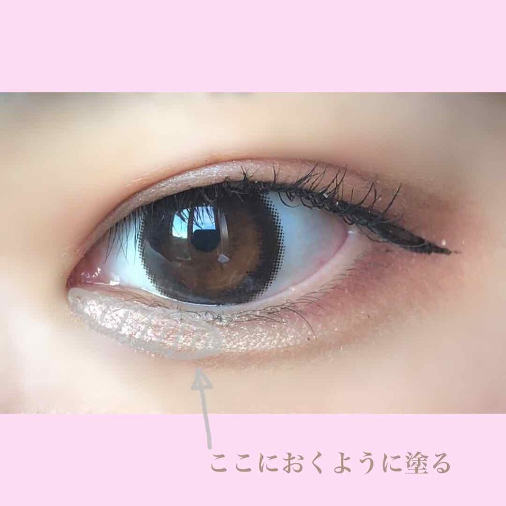 シャイニーシャドウ N/excel/単色アイシャドウを使ったクチコミ（3枚目）