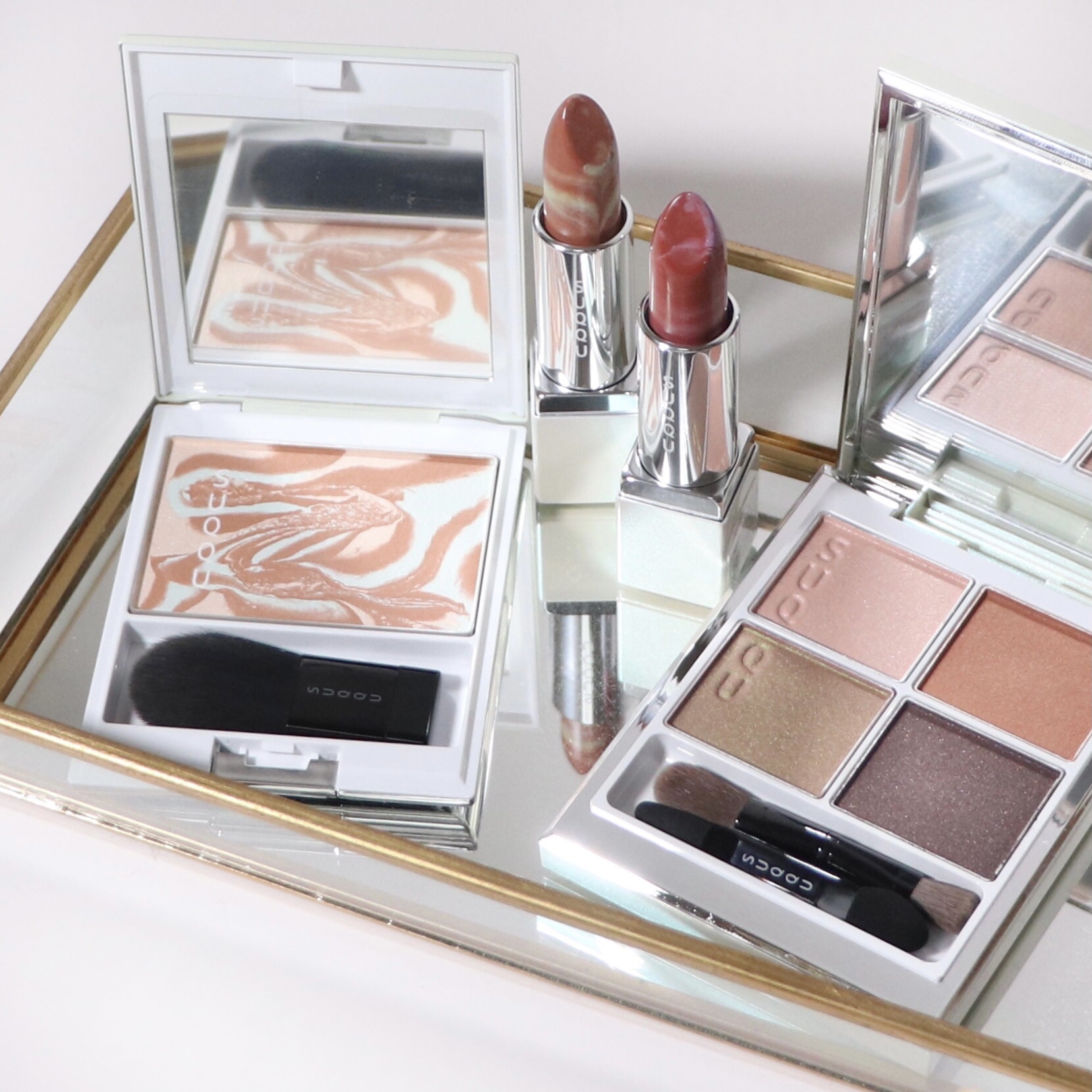 マーブルカラーリップスティック 102 揺紅 -YURABENI　/SUQQU/口紅を使ったクチコミ（1枚目）