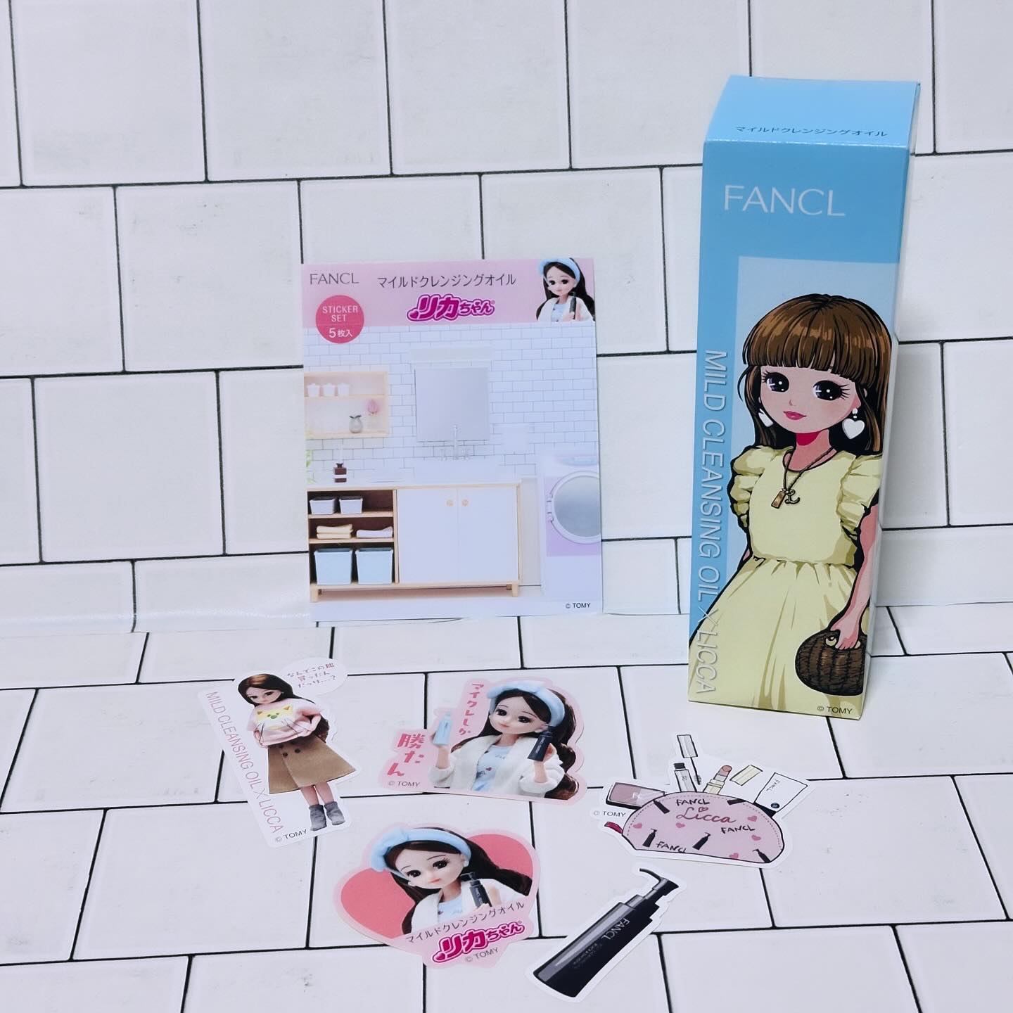 マイルドクレンジング オイル 「リカちゃん」限定デザイン 1/ファンケル/オイルクレンジングを使ったクチコミ（2枚目）