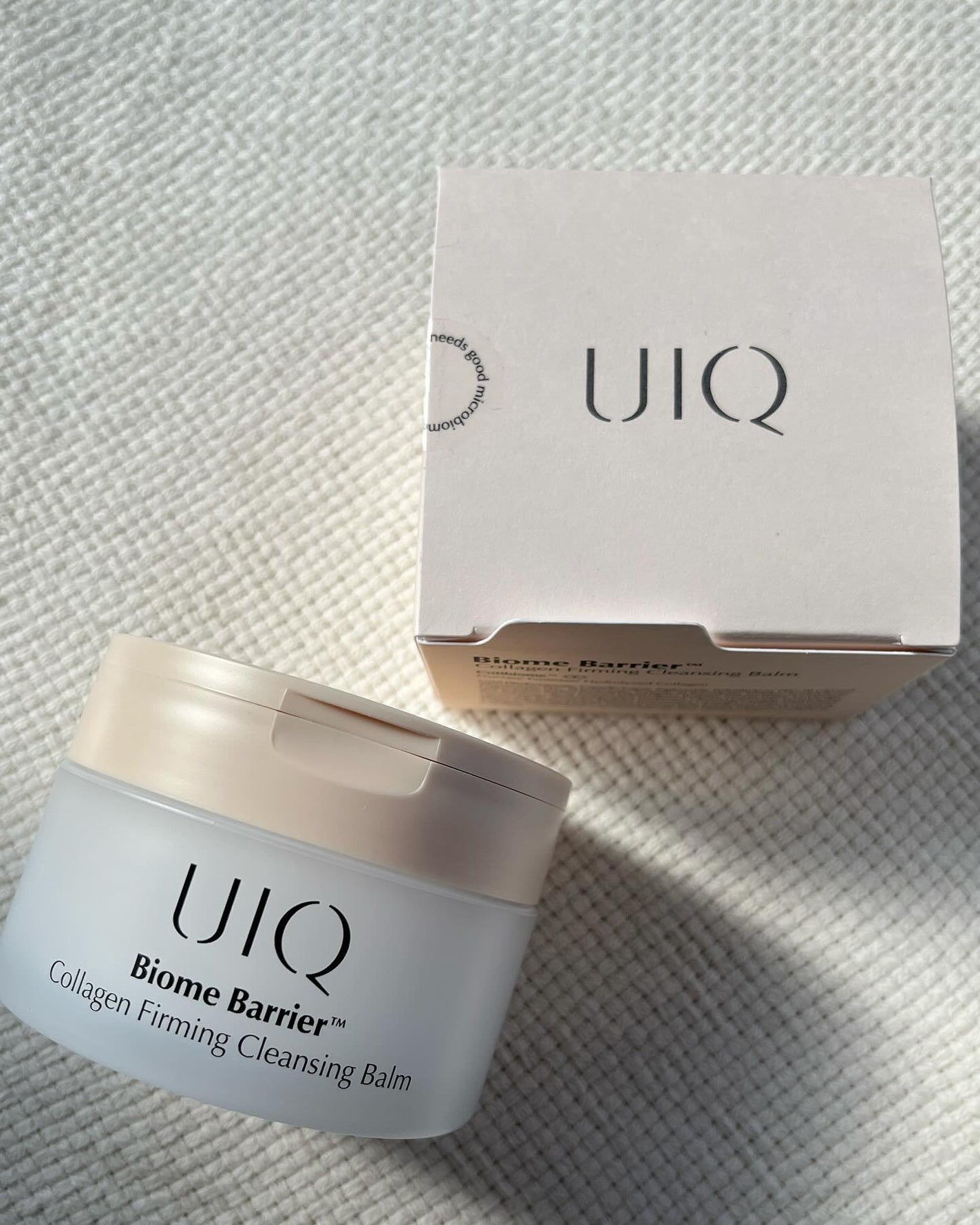 バイオームバリアコラーゲンファーミングクレンジングバーム/UIQ/クレンジングバームを使ったクチコミ(10枚目)