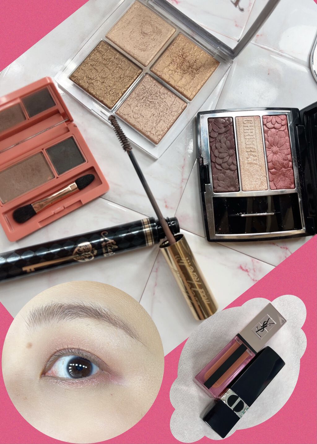 ディオール バックステージ フェイス グロウ パレット/Dior/ハイライトを使ったクチコミ（1枚目）