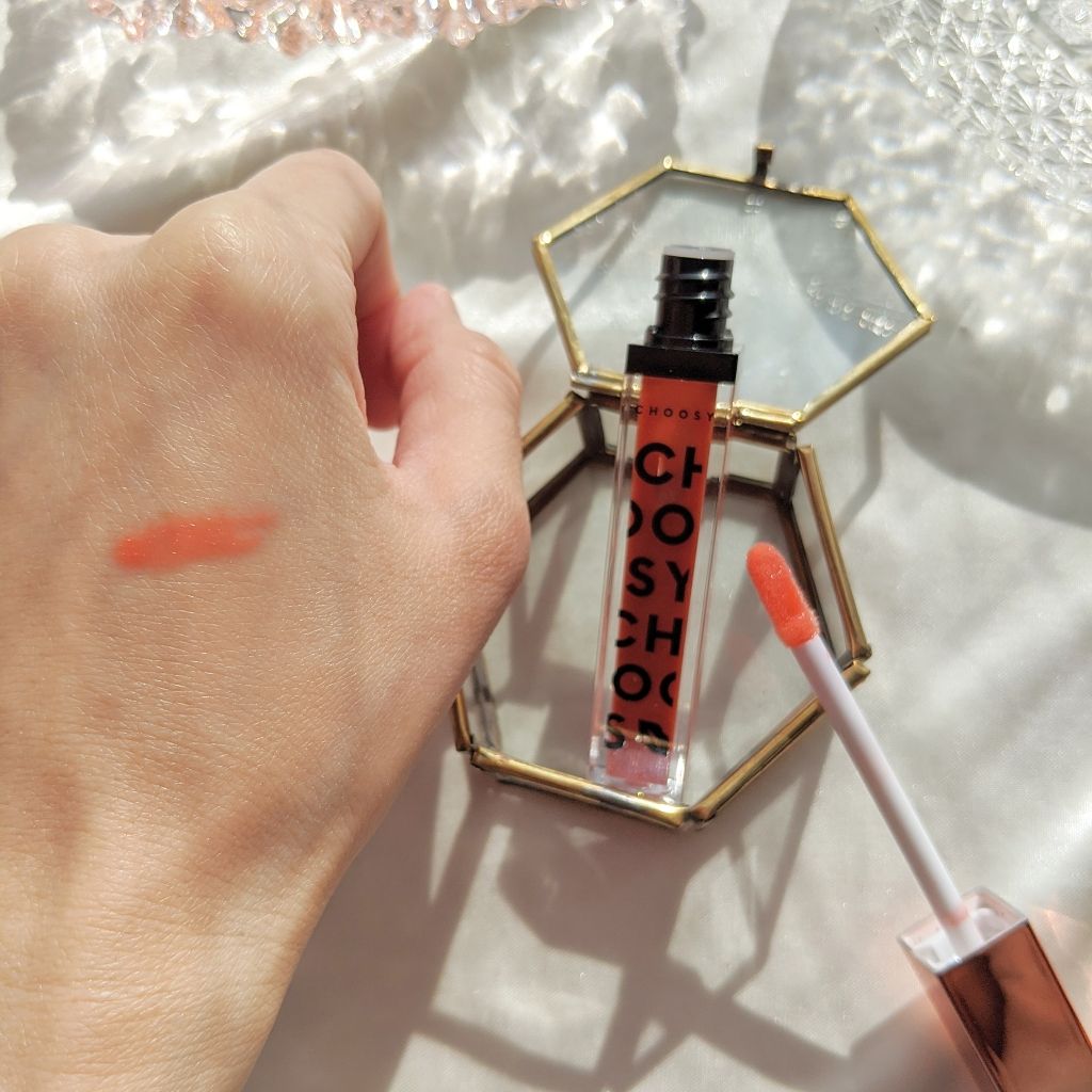プランプカラーリップ/CHOOSY/リップグロスを使ったクチコミ（2枚目）