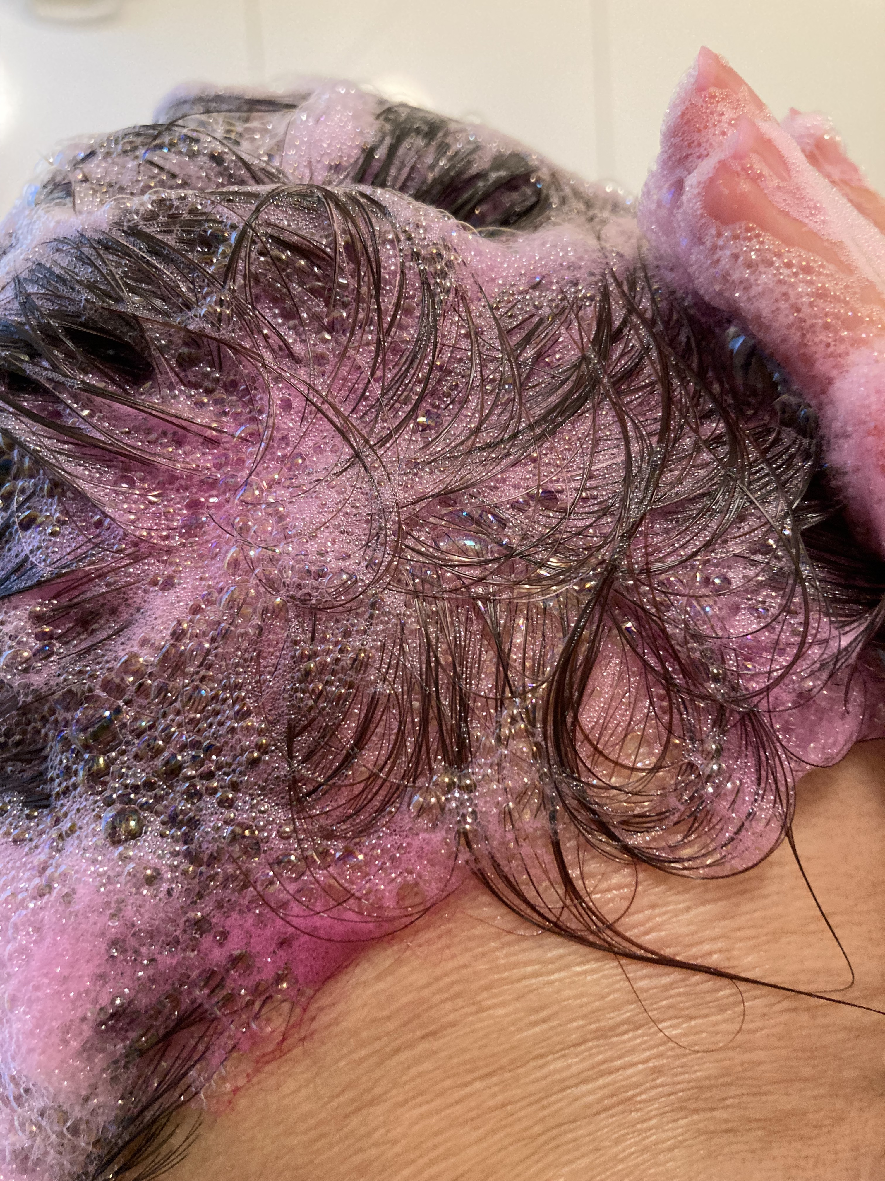 エブリカラーフォームシャンプー/アンナドンナ/市販シャンプーを使ったクチコミ（3枚目）