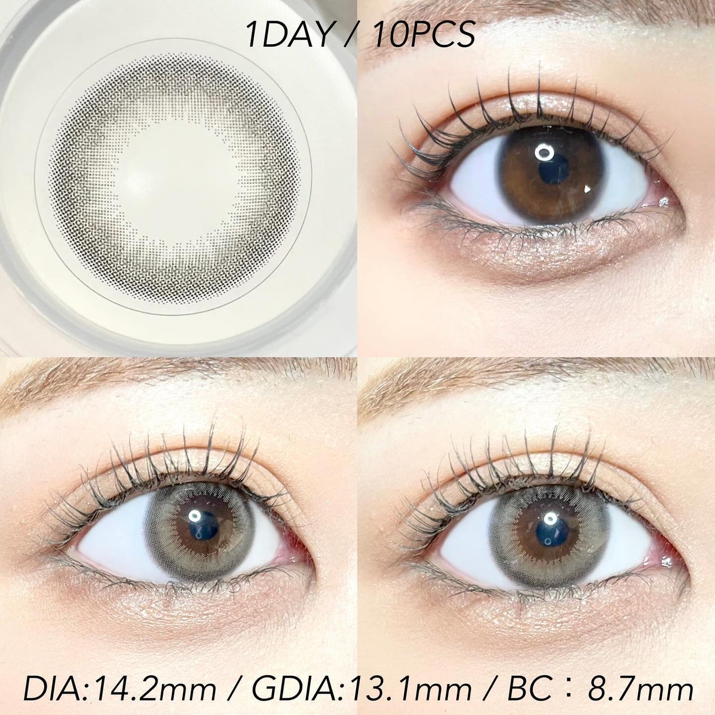 Pompon Pop /chuu LENS/ワンデー(1DAY)カラコンを使ったクチコミ(6枚目)