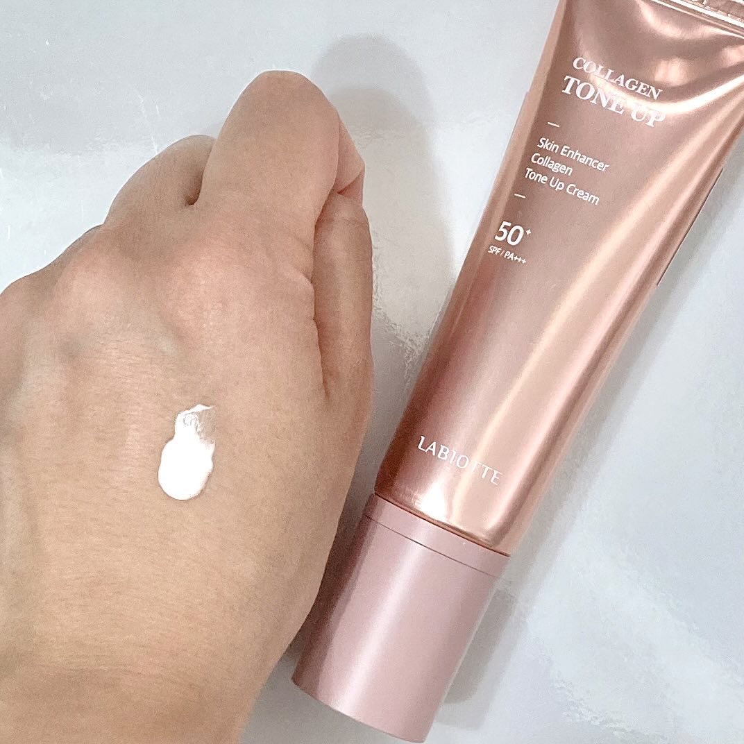 コラーゲンTUオーラクリーム/LABIOTTE/化粧下地を使ったクチコミ（2枚目）