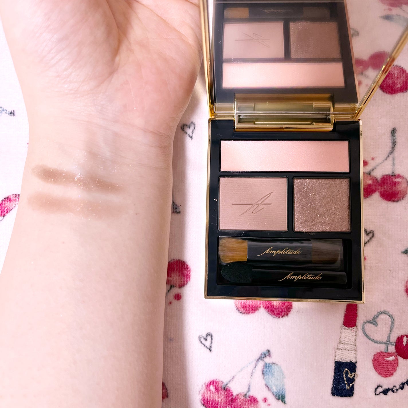 コンスピキュアス アイズ/Amplitude/アイシャドウパレットを使ったクチコミ(2枚目)