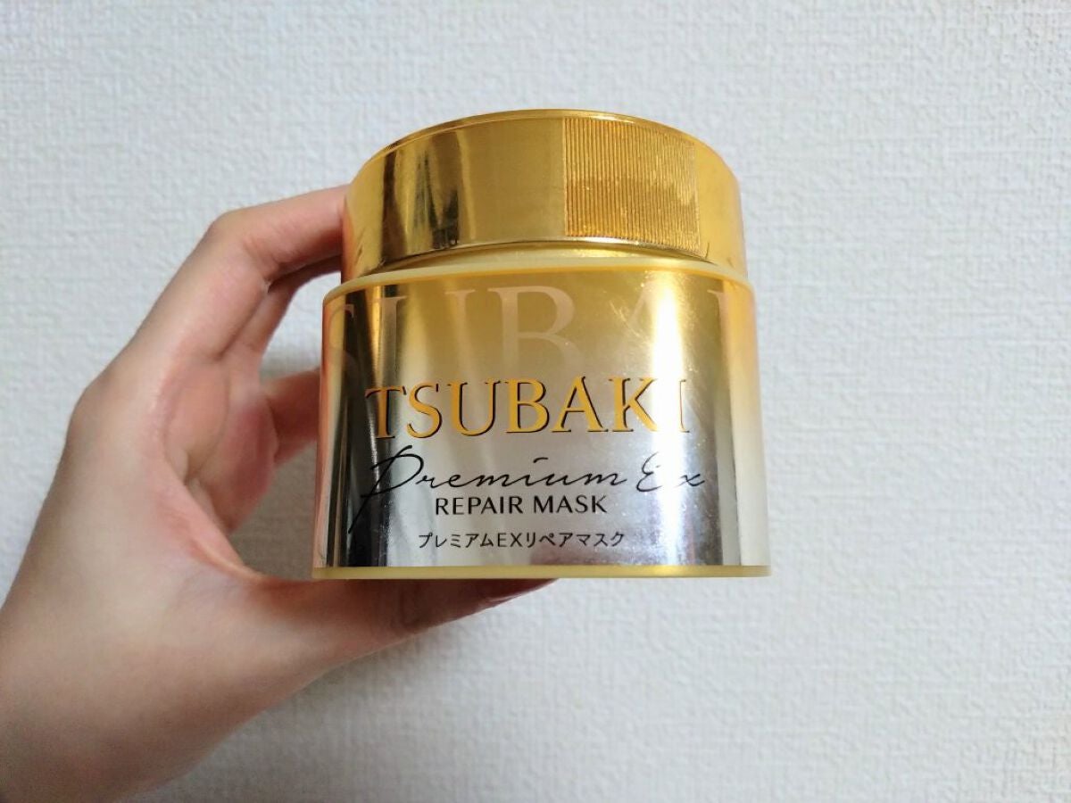プレミアムEXリペアマスク/TSUBAKI/ヘアマスク・ヘアパックを使ったクチコミ(1枚目)