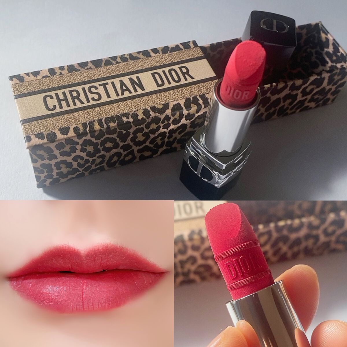 ルージュ ディオール 757 ピンク ポウ ベルベット（生産終了）/Dior/口紅を使ったクチコミ（1枚目）