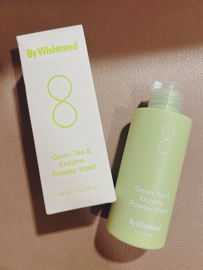 グリーンティー&エンザイムパウダーウォッシュ/By Wishtrend/洗顔パウダーを使ったクチコミ(1枚目)