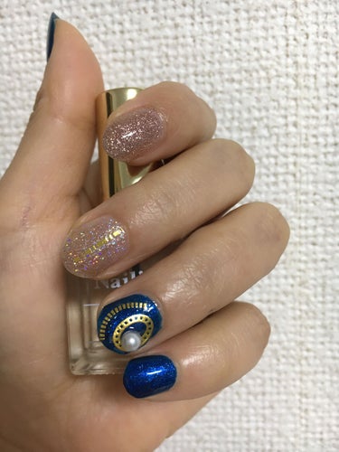 ネイルホリック リミテッドカラー Sparkle ornament BL970/ネイルホリック/マニキュアを使ったクチコミ（1枚目）