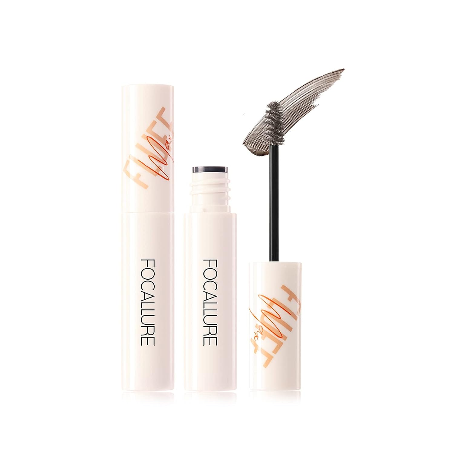 ウォータープルーフアイブロウジェルブラシ+カーリングマスカラ 02#