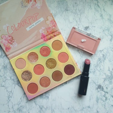 ColourPop Eye Palette-Sweet Talkのクチコミ「#いつかのメイク ⁡
⁡@colourpopcosmetics ⁡
⁡ #colourpops.....」（3枚目）