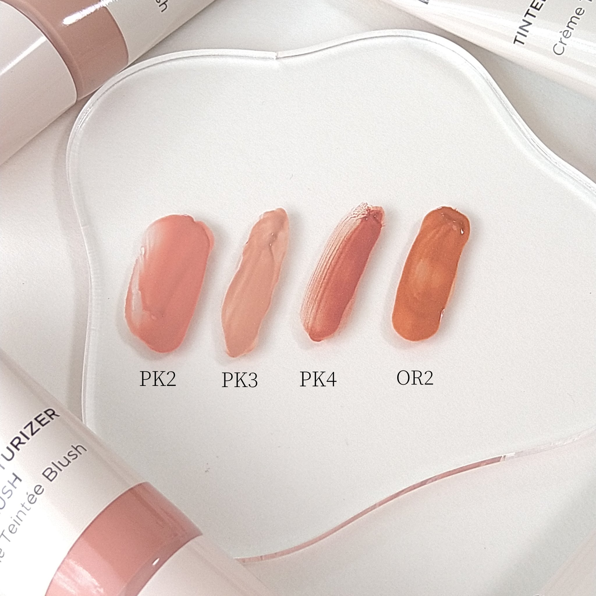 グロウ アンド ゴー フォース ティンティド モイスチャライザー ブラッシュ コレクション /ローラ メルシエ/メイクアップキットを使ったクチコミ（2枚目）