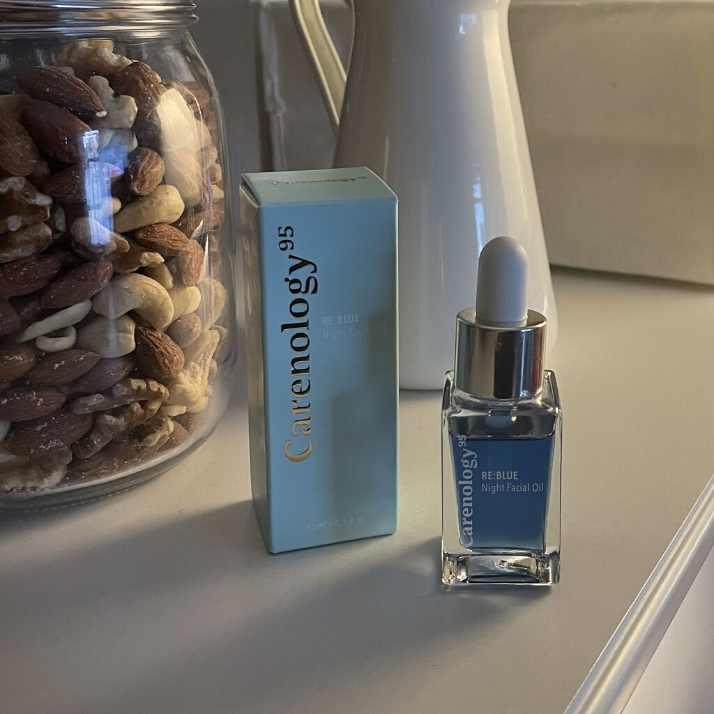 試してみた】リブルーナイトフェイシャルオイル Carenology95の効果