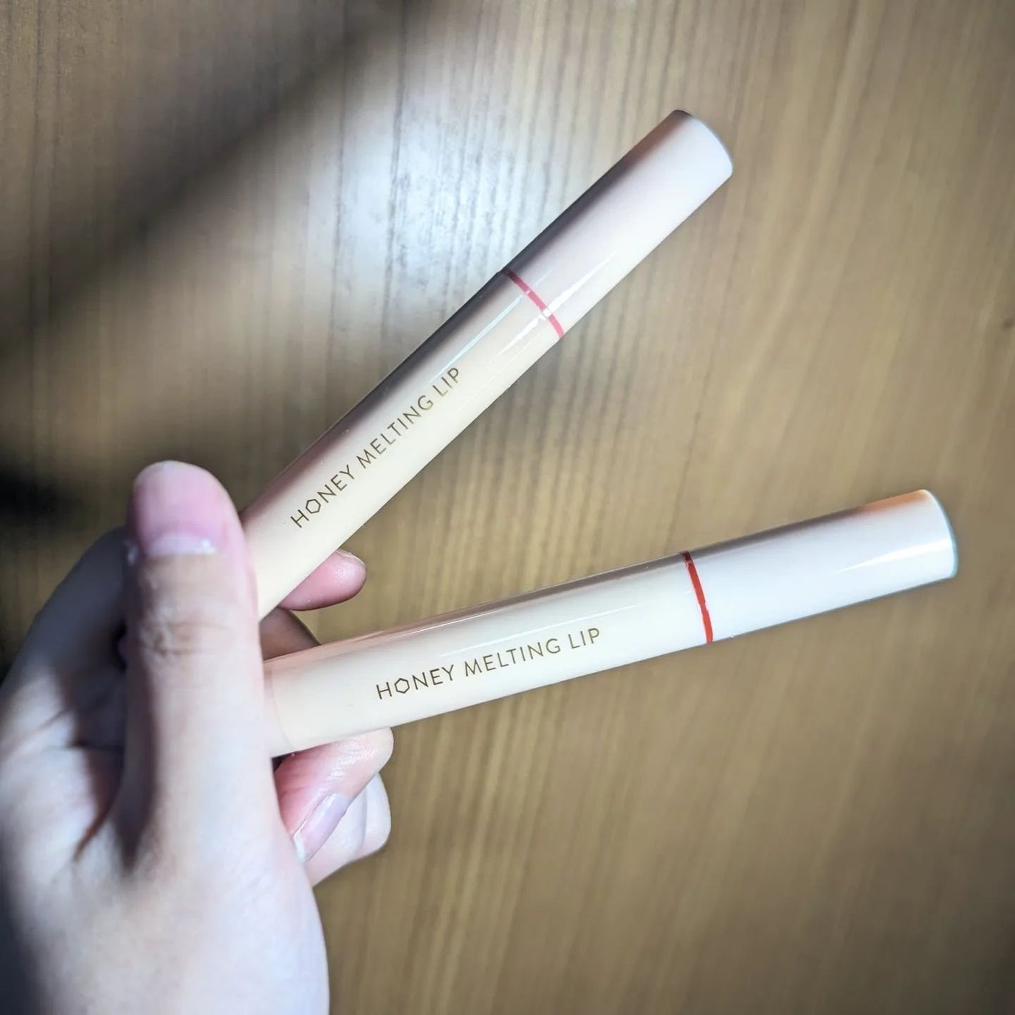 ハニーメルティングリップ/ネイチャーリパブリック/口紅を使ったクチコミ(3枚目)