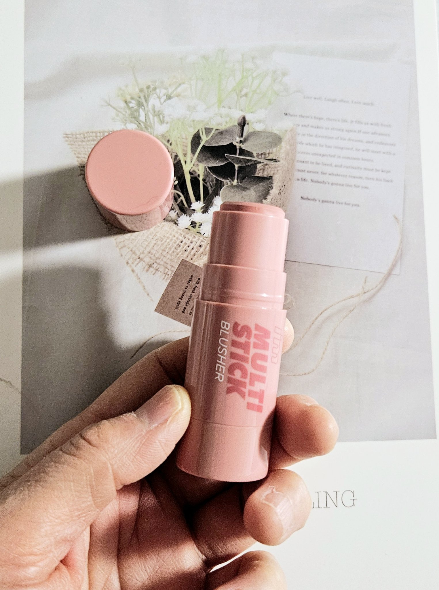 アイムマルチスティックブラッシャー/i’m meme/ジェル・クリームチークを使ったクチコミ（2枚目）