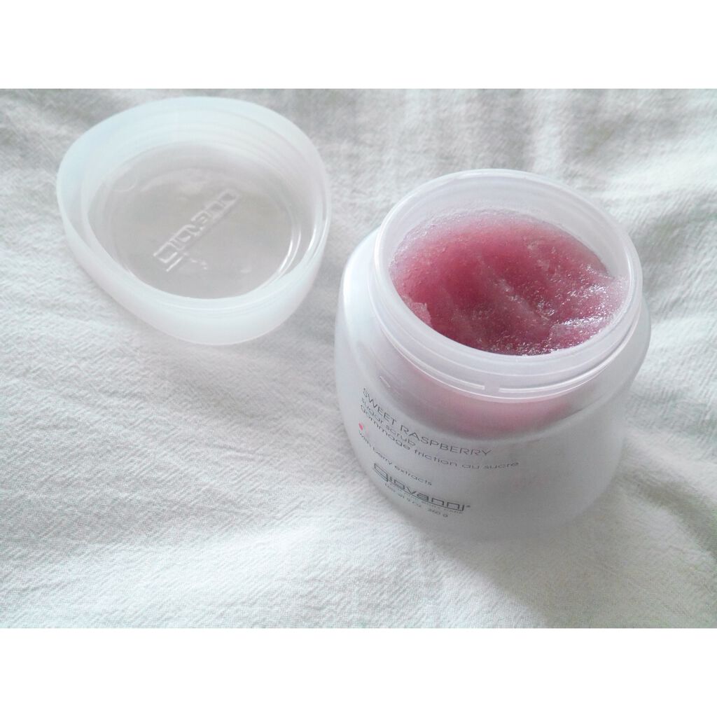 ジョヴァンニ シュガー ボディスクラブ スイートラズベリー/giovanni/ボディスクラブを使ったクチコミ（2枚目）