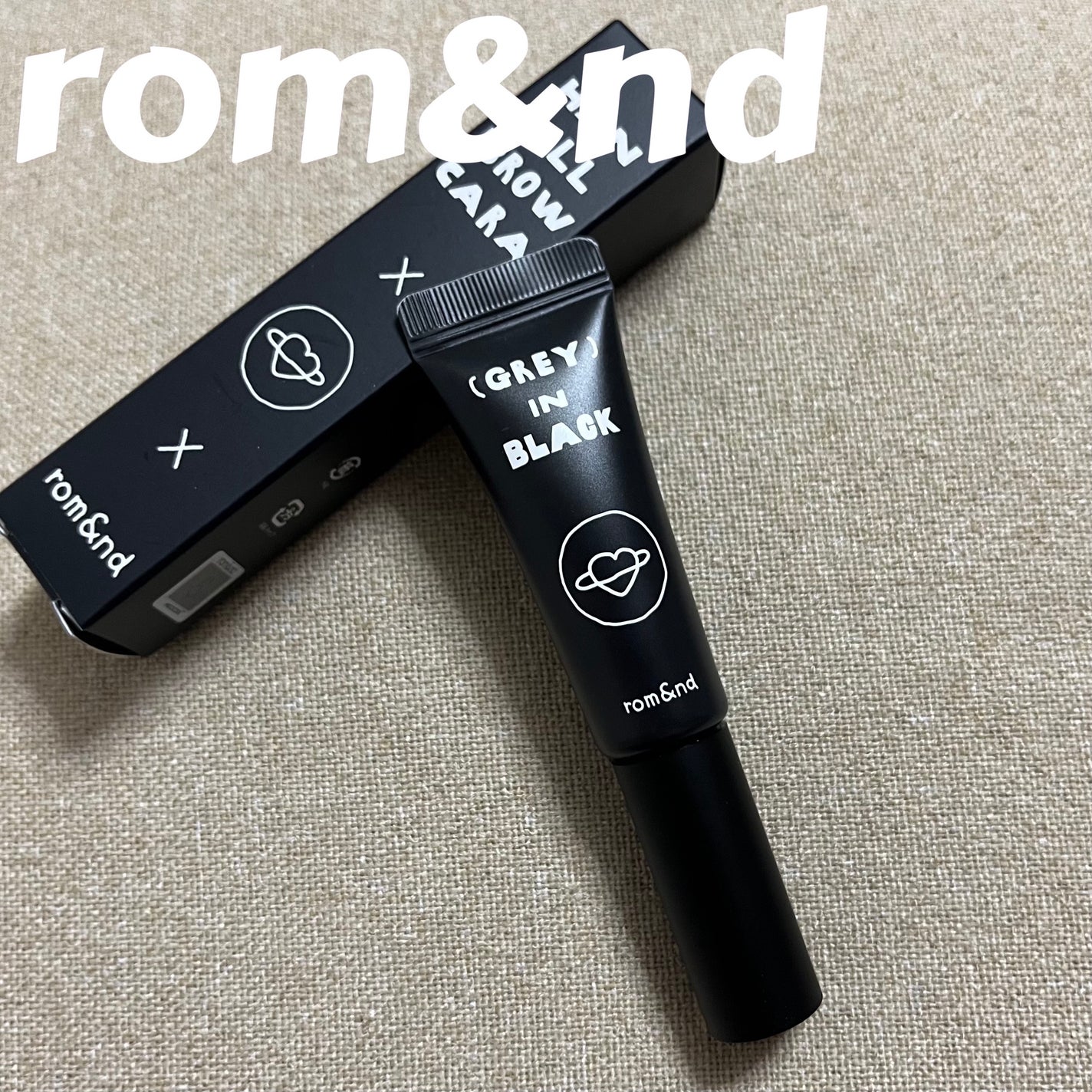 ハンオールブロウカラ/rom&nd/眉マスカラを使ったクチコミ(1枚目)