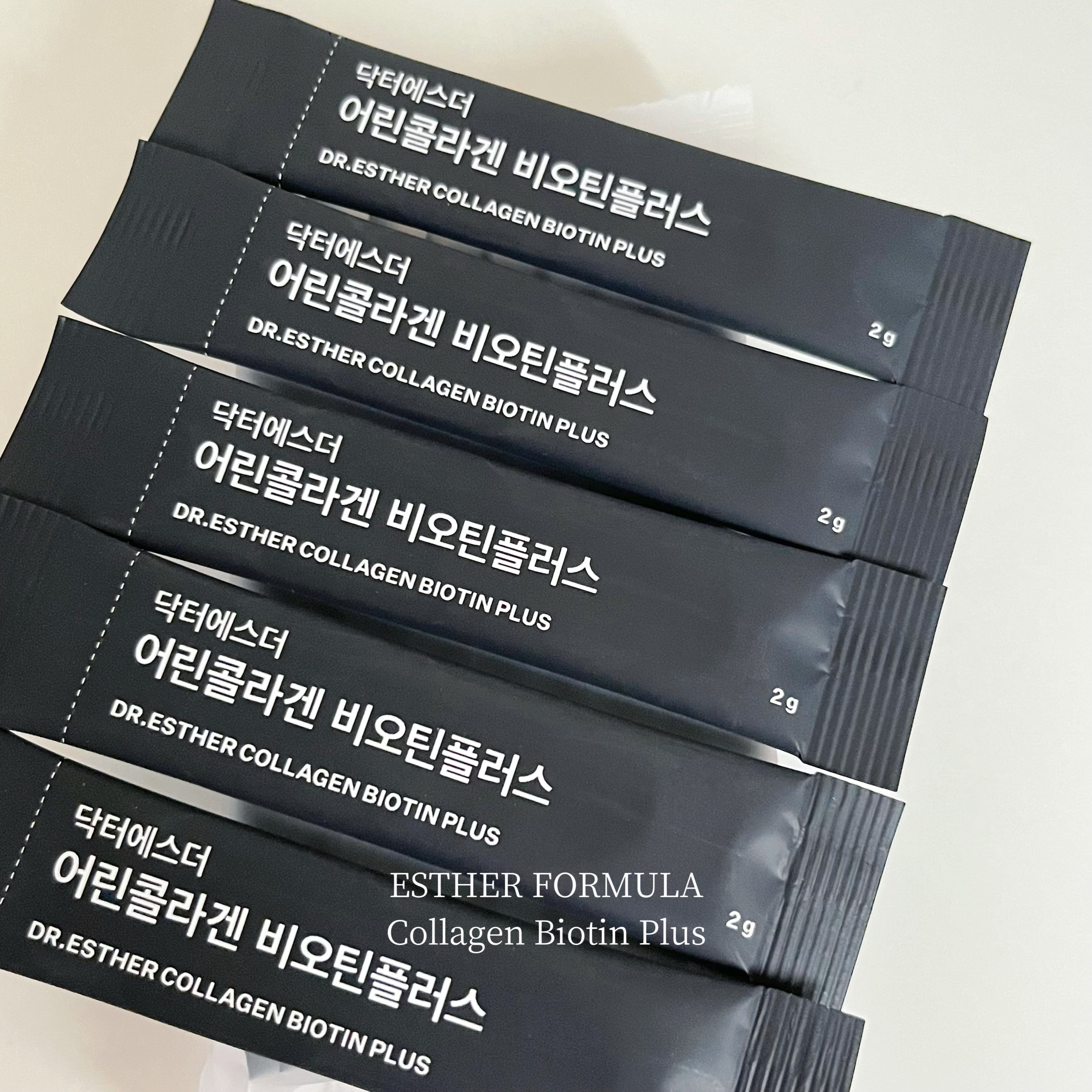 ドクターエスター魚鱗コラーゲンビオチンプラス/ESTHER FORMULA/美容サプリメントを使ったクチコミ（1枚目）