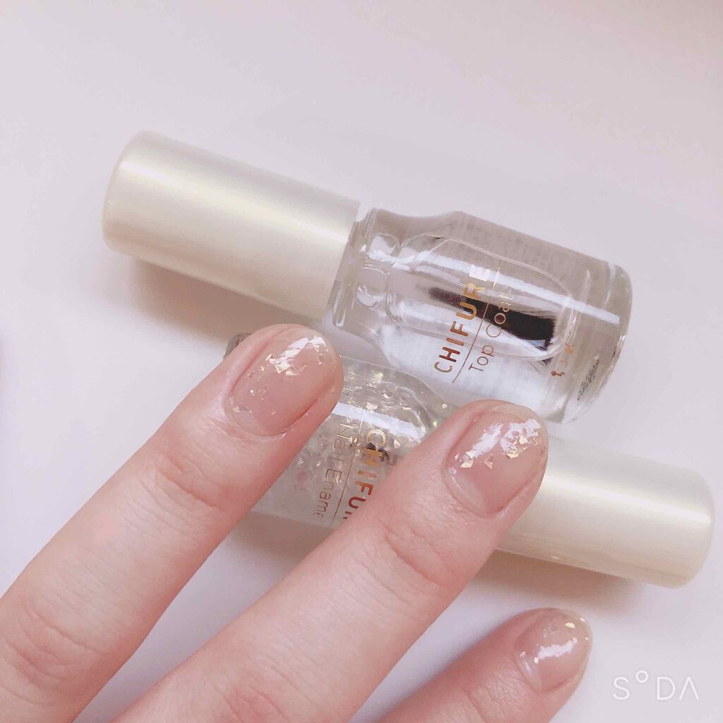 ネイル エナメル/ちふれ/マニキュアを使ったクチコミ（2枚目）