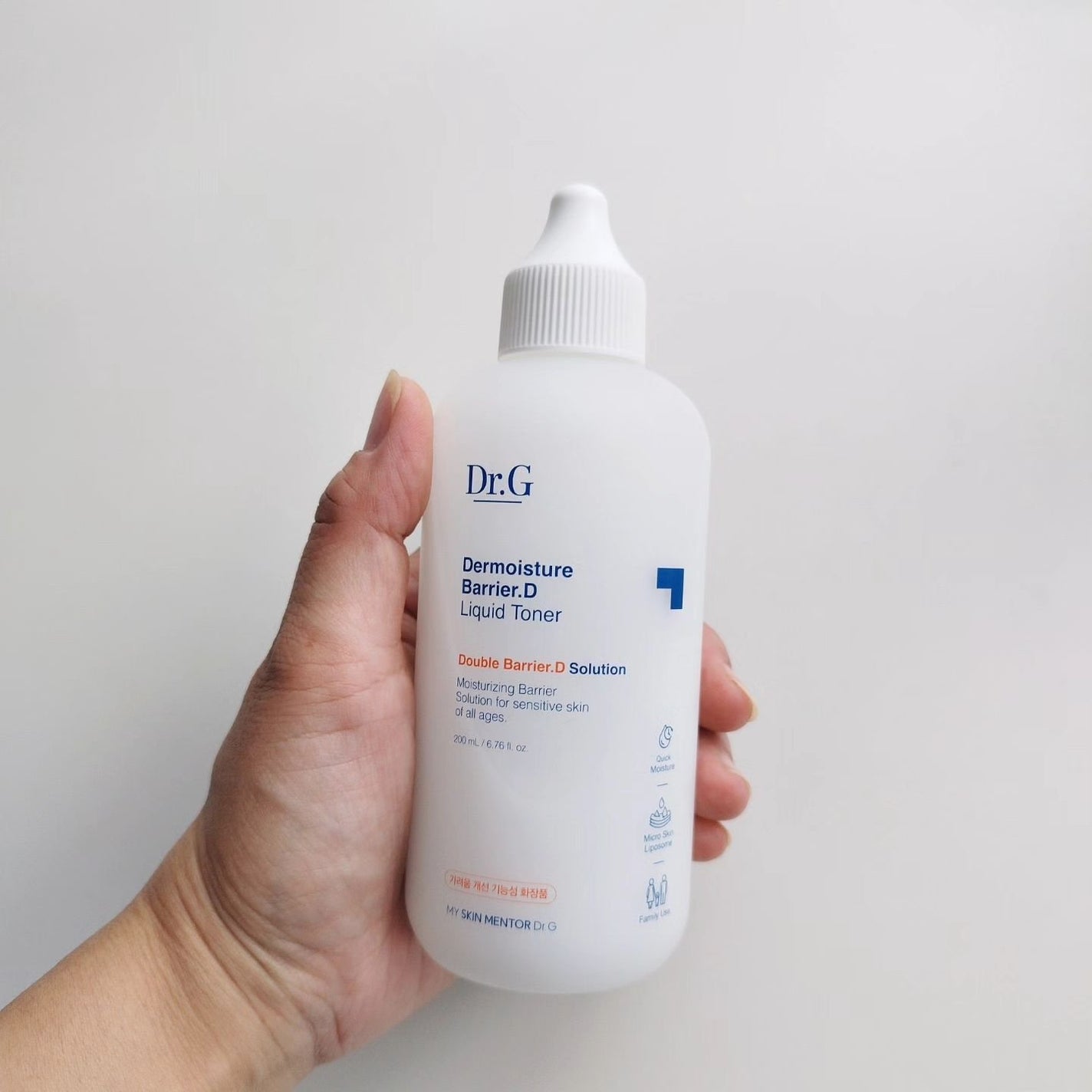 ザモイスチャーバリアDリキッドトナー/Dr.G/化粧水を使ったクチコミ(2枚目)